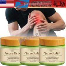 1-3X Nerve Relief Magnesium Cream with MSM  Arnica, Soothes Nerves  Non-Greasy