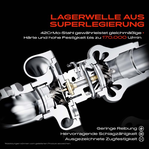 Turbolader Abgasturbolader für Audi A4 B7 A6  C6 A8 Q7 4LB VW Phaeton Touareg 7L - Bild 7 von 8