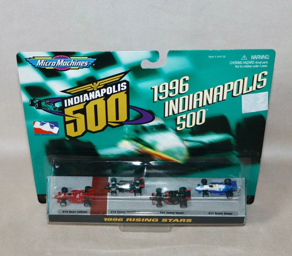 Micro Machines 1996 Indianapolis 500 Rising Stars ~ Calkins Hamilton Unser Sharp - Image 4 of 4