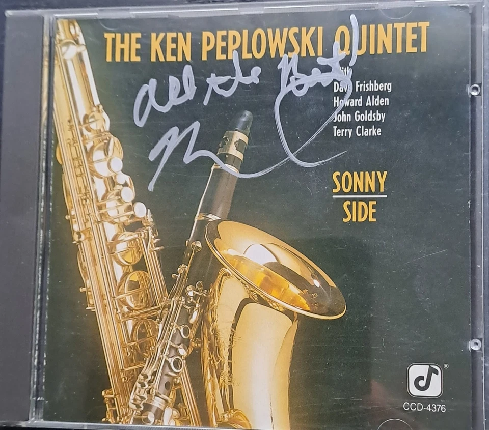 CD Ken Peplowski: Sonny SIde (signiert!) + Howard Alden / Dave Frishberg u.a - Bild 3 von 3