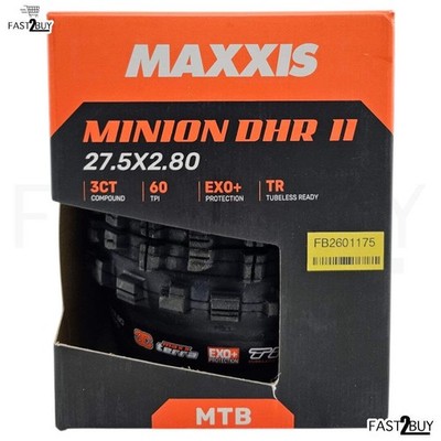 Maxxis Minion DHR II MTB Reifen 27.5x2.80 EXO+ Tubeless Ready