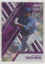 2017 Panini Elite Extra Edition Aspirations Purple /200 Carlos Rincon #131 0ne3