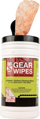 SILCA Gear Wipe Canister 110 Count 8x12 Double Sided Towel