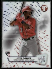 Jeter Downs 2023 Topps Pristine Refractor #218 Washington Nationals