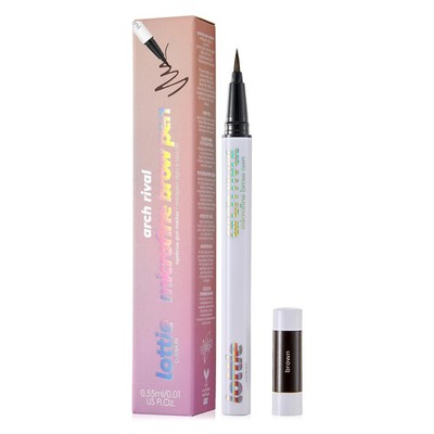 Lottie London 7-Pack Arch Rival Microfine Brow Eyebrow Pen Marker Brown