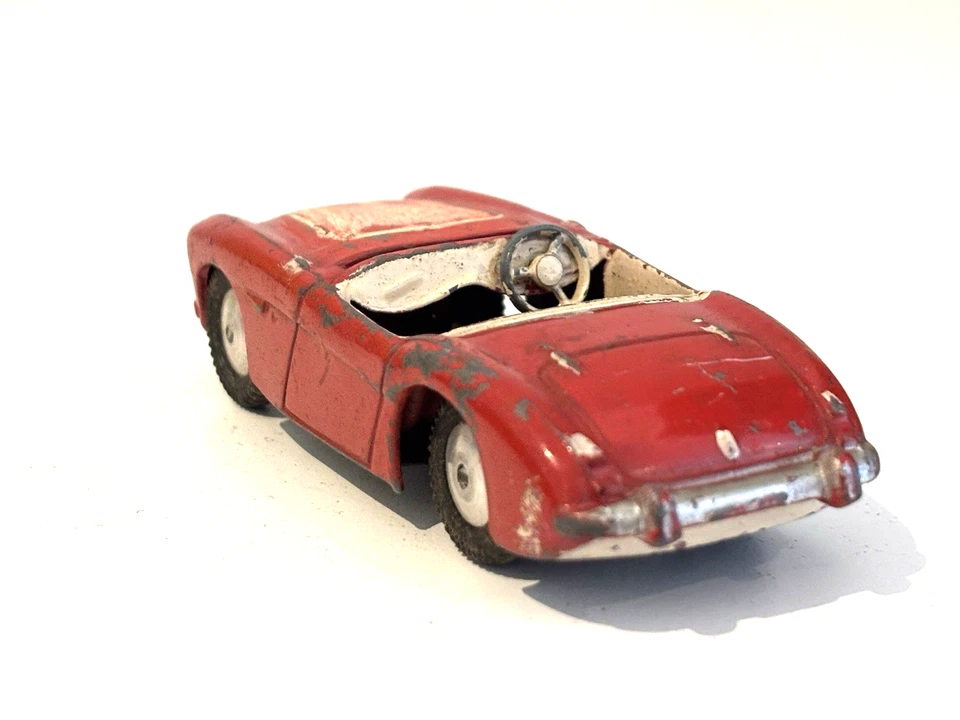 Coche deportivo Corgi 300 Austin Healey 100-4 1,43 diecast rojo bujes planos 1956 A7 Foto 2 de 4