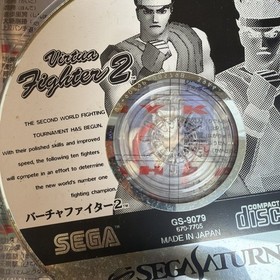 Virtua Fighter 2 Sega Saturn SS NO MANUAL Japan NTSC-J Sega AM2 Disc Only