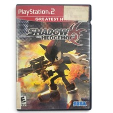 SEGA Shadow the Hedgehog Greatest Hits PS2 NTSC-U/C E10+ Action Adventure
