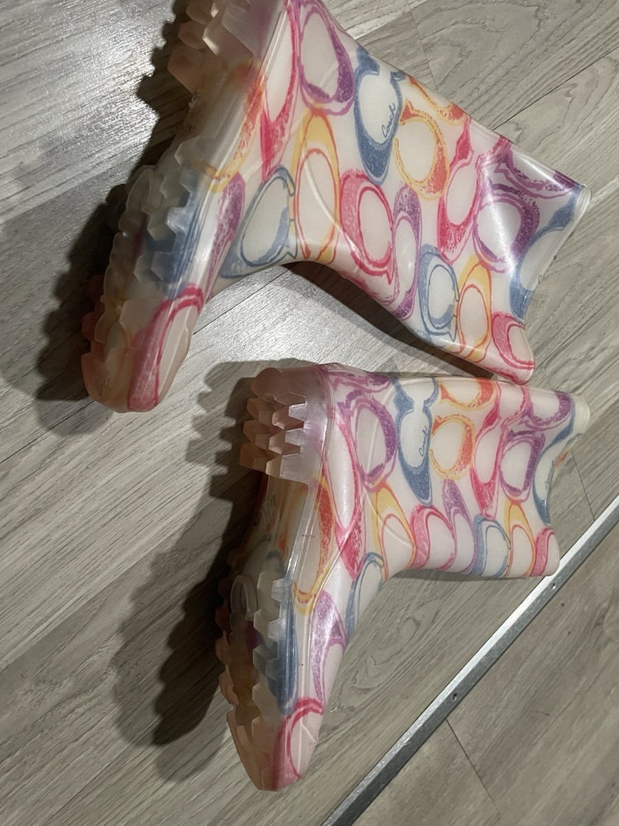 coachレインブーツ 楽天市場】【25日0時〜24h限定ポイント10倍】 コーチ COACH レディース