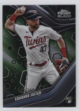 2023 Topps Chrome Black Green Refractor 56/99 Edouard Julien #96 11o2