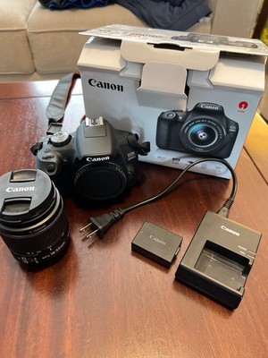 Canon EOS 2000D DSLR 24.1MP kit, EF-S 18-55mm Lens, Charger & Battery Included