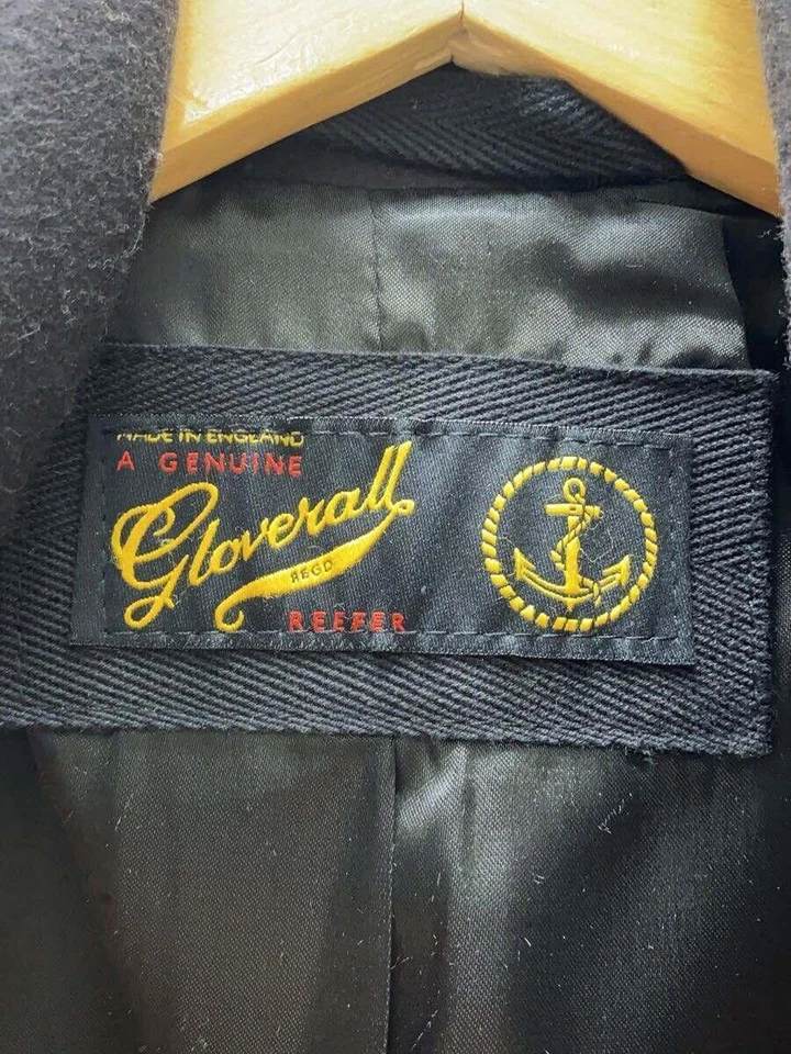 Gloverall◆REEFER/Peaquetón/36/Lana/NEGRO Foto 3 de 4