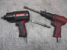 CRAFTSMAN PNEUMATIC 875.199840 1/2" AIR IMPACT WRENCH & HUSKY H416 AIR HAMMER