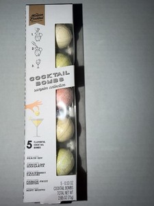 NEW Cocktail Bombs Sampler Collection 5 Pack With Five Different Flavor.
