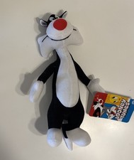 New Looney Tunes Plush 9 Sylvester Cat Warner Bros Toy Factory 2025