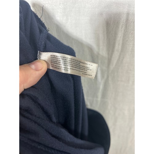 Saturday Sunday Anthropologie Jumpsuit XS Navy Blau Samt Cross Front - Bild 11 von 12