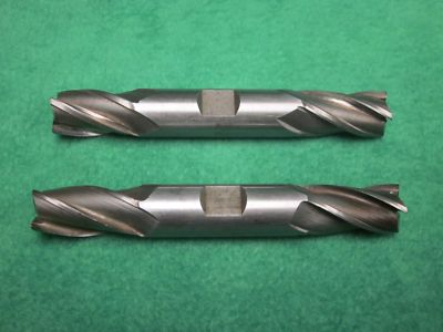 2 HS HSS RH 4FL SOLID DOUBLE END MILL .598 .610