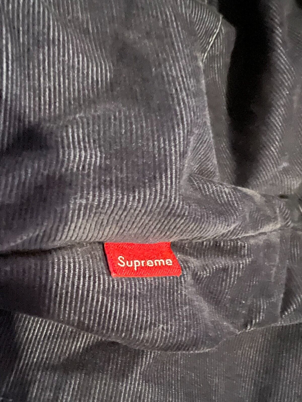 Authentic SUPREME x TNF Navy Corduroy Mountain Shell Parka Jacket North Face Authentic SUPREME x TNF Navy Corduroy Mountain Shell Parka Jacket North Face