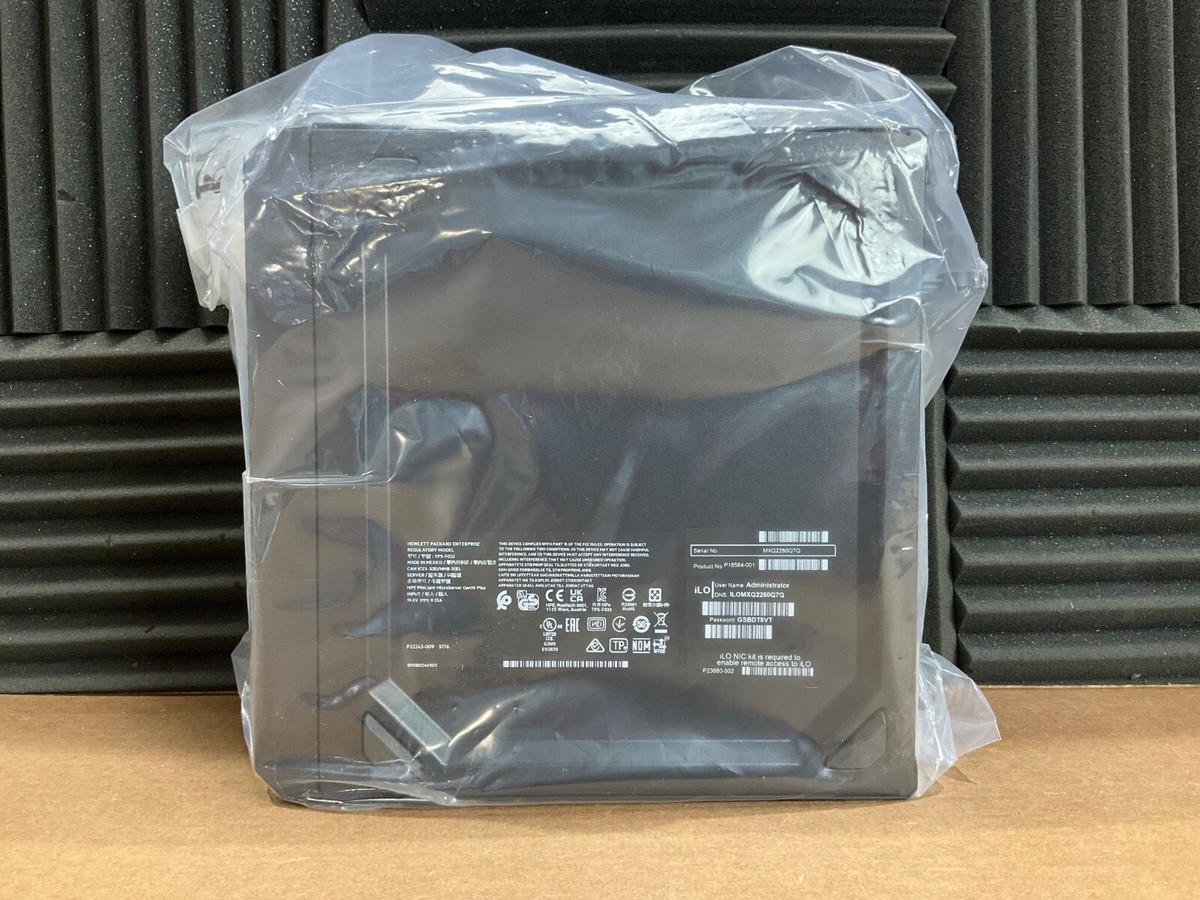HPE ProLiant MicroServer Gen10 XEON E-2224 16GB GbE P18584