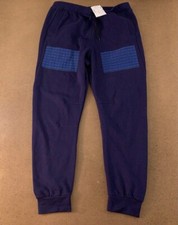 Rocawear Blak Mens Joggers Purple Blue Pockets Adjustable Drawstring Waist L New