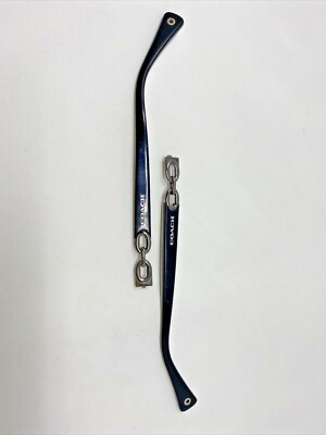 Coach HC5054 (Faina) 9186 (Dark Silver) Black Temple Arms REPLACEMENT PARTS I816