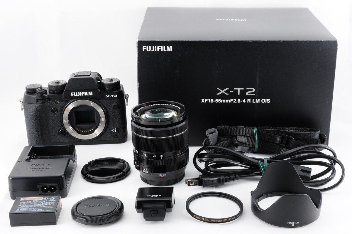 Top Mint!! 】FUJIFILM X-T2 XF18-55mm F2.8-4 From Japan aki1622 