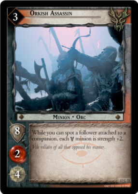 LOTR: Orkish Assassin [Ungraded] The Rise of Saruman Lord of the Rings TCG Decip