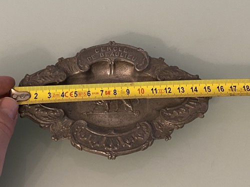 Automobilia Automobile ashtray Peugeot Cercle de Beaulieu early 1900 - Picture 4 of 6