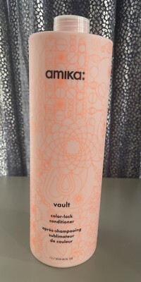 New Amika Vault Color Lock Conditioner 33.8oz 1 Liter  (SH2)