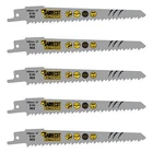 5 SabreCut S644D Fast Cut Reciprocating Saw Blades Wood Universal Fit R644D