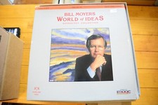 BILL MOYERS WORLD OF IDEAS ANTHOLOGY COLLECTION LASERDISC LD 3 DISC BOX SET h3 