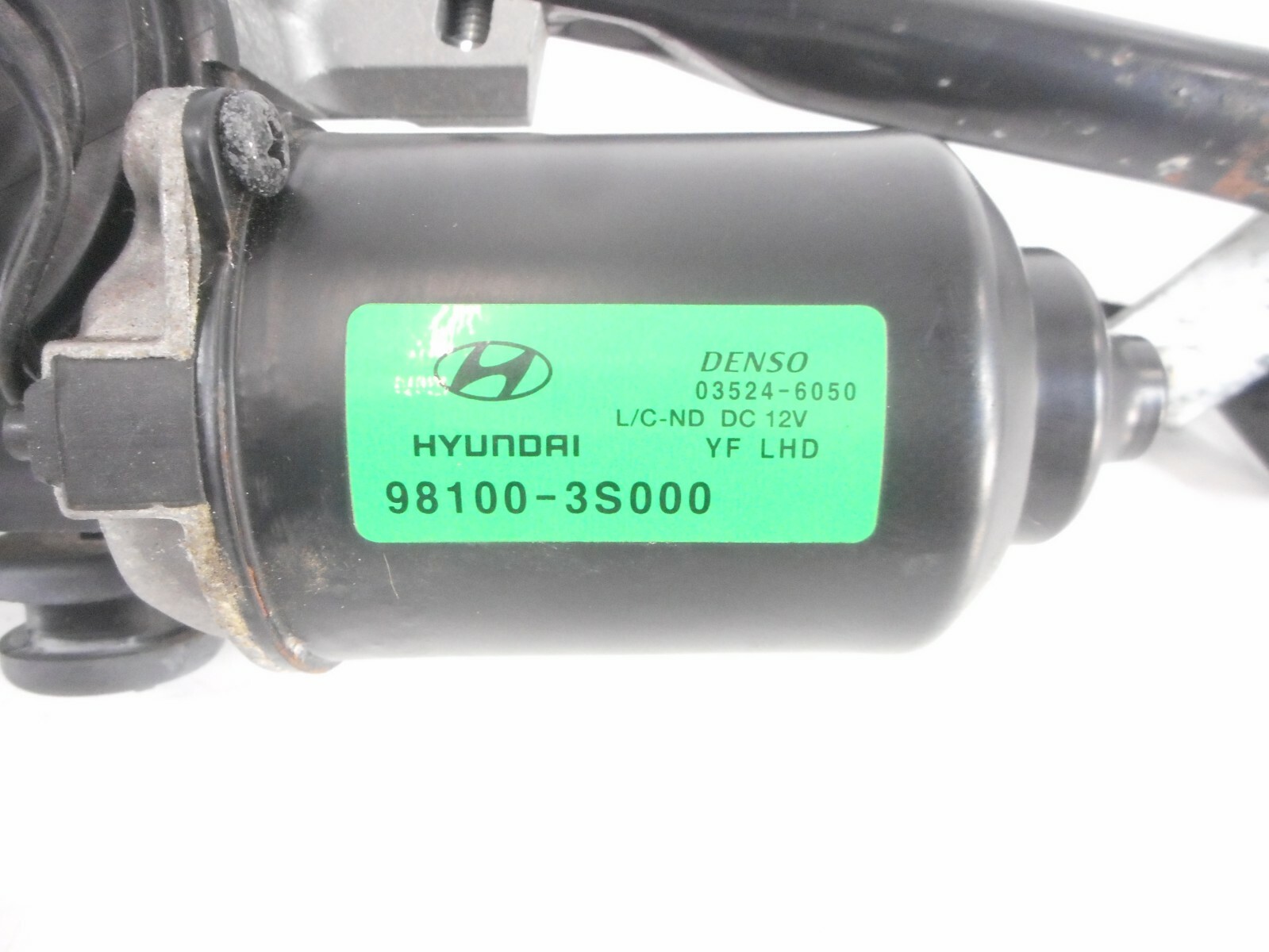 1115 Hyundai Sonata 2.4L Windshield Wiper Transmission Linkage W