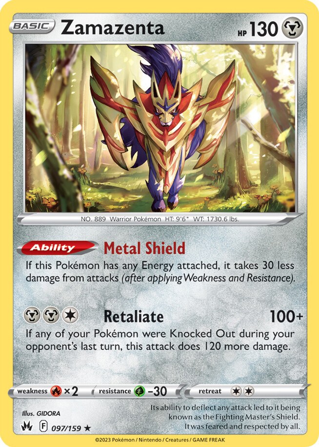 Pokemon Crown Zenith Holo, Reverse Holo, You Pick