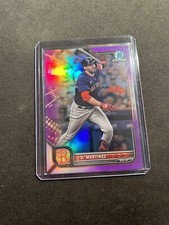 J.D. Martinez 2022 Bowman Chrome Base Purple Refractor/250