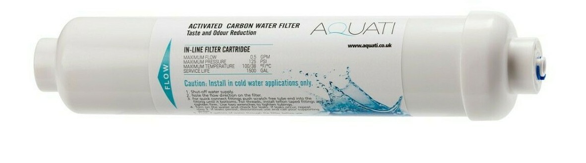 1x Filtro de Agua en Línea Refrigerador Compatible SAMSUNG DAEWOO LG BEKO AMERICAN Aquati