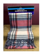 UNISEX SO SOFT AND WITH SOFT COLORS FLEECE SCARF SIZE 9.5 X 59 INCHES