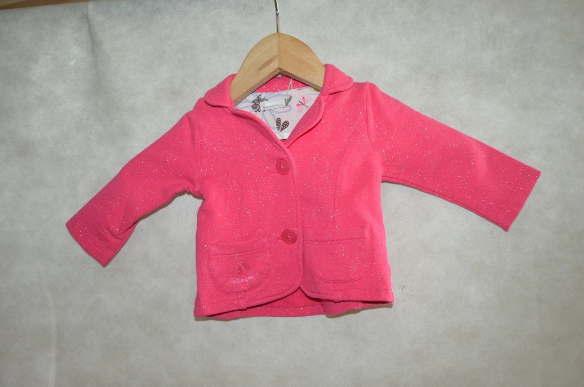 VESTE CATIMINI TAILLE 6 MOIS 68 CM NEUF GILET VEST KNIT COTON