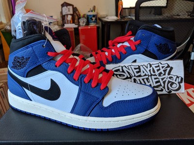 nike air jordan 1 retro mid se deep royal blue