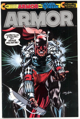 Armor #1 Near Mint (9.4) 1985 Continuity Comics Neal Adams ~ UNCIRCULATED ~