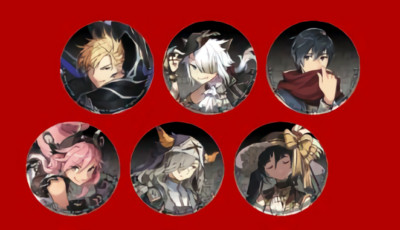 YS9 Monstrum NOX 6 Monstrum Steel Badge Set