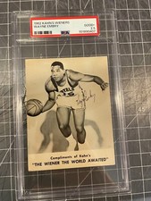1962 KAHN'S WIENERS WAYNE EMBRY CINCINNATI ROYALS BASKETBALL CARD PSA 2.5 GOOD+