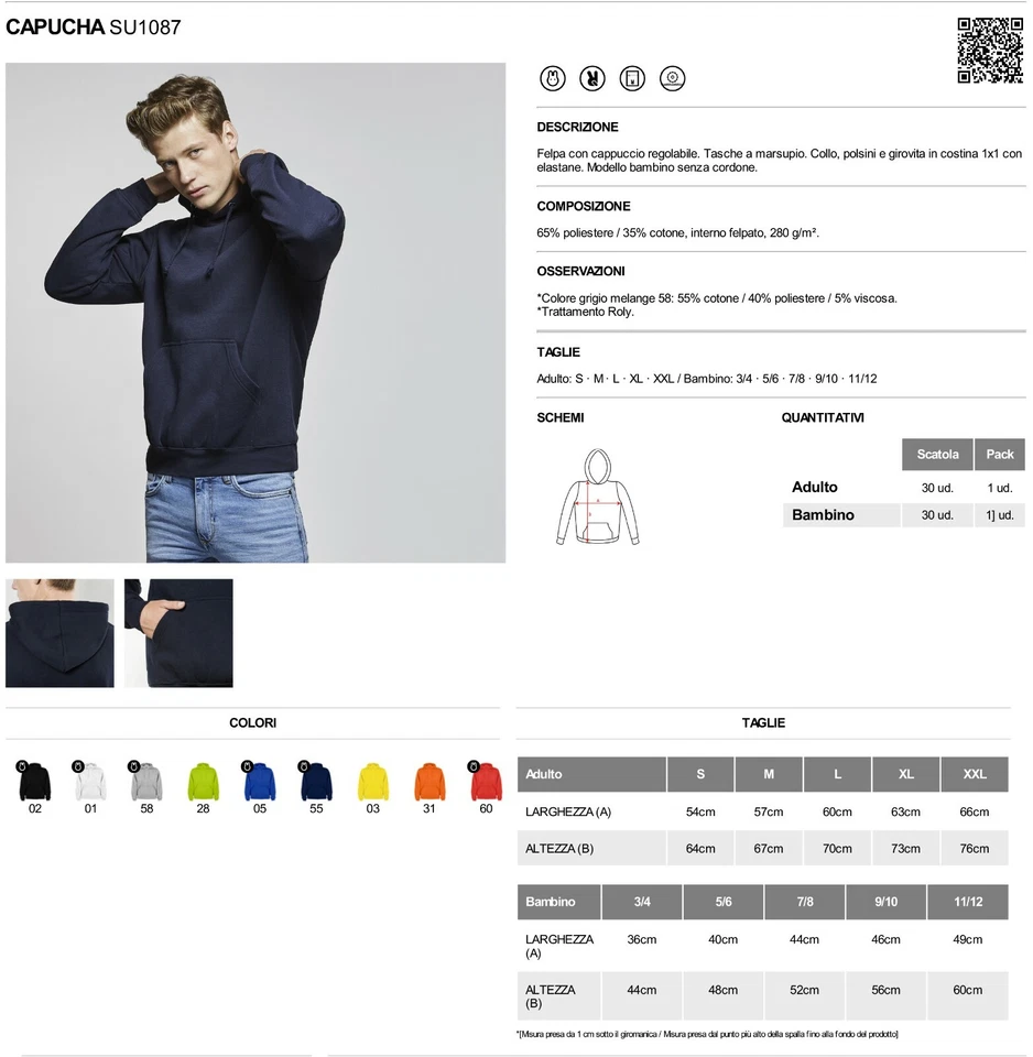 Felpa cappuccio STRANGER THINGS unisex taglie bambino ragazzo adulto - Image 3 of 3