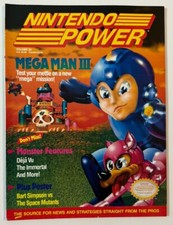 Nintendo Power Volume 20 Mega Man III Cover w/Bart vs. The Space Mutants Poster