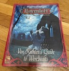 Advanced Dungeons & Dragons 2e: Van Richten's Guide to Werebeast SW/Sealed TSR