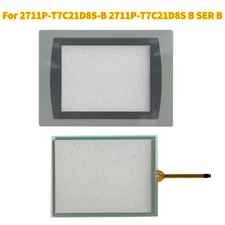 Touch Screen Panel Glass & Overlay For 2711P-T7C21D8S-B 2711P-T7C21D8S B SER B