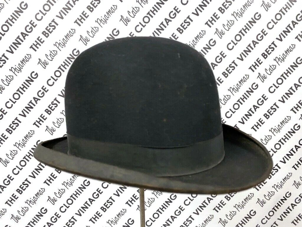 Antique Henry H. Roelofs Bowler Hat Mens 7 1900s RARE Roelon eBay