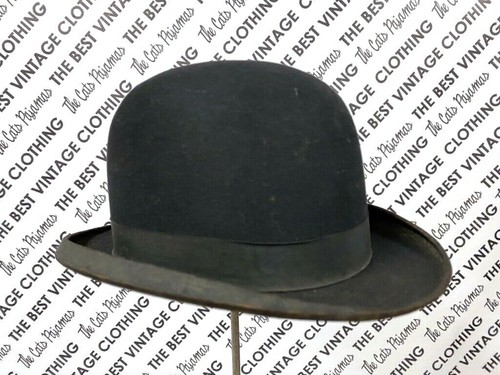 Antique Henry H. Roelofs Bowler Hat 