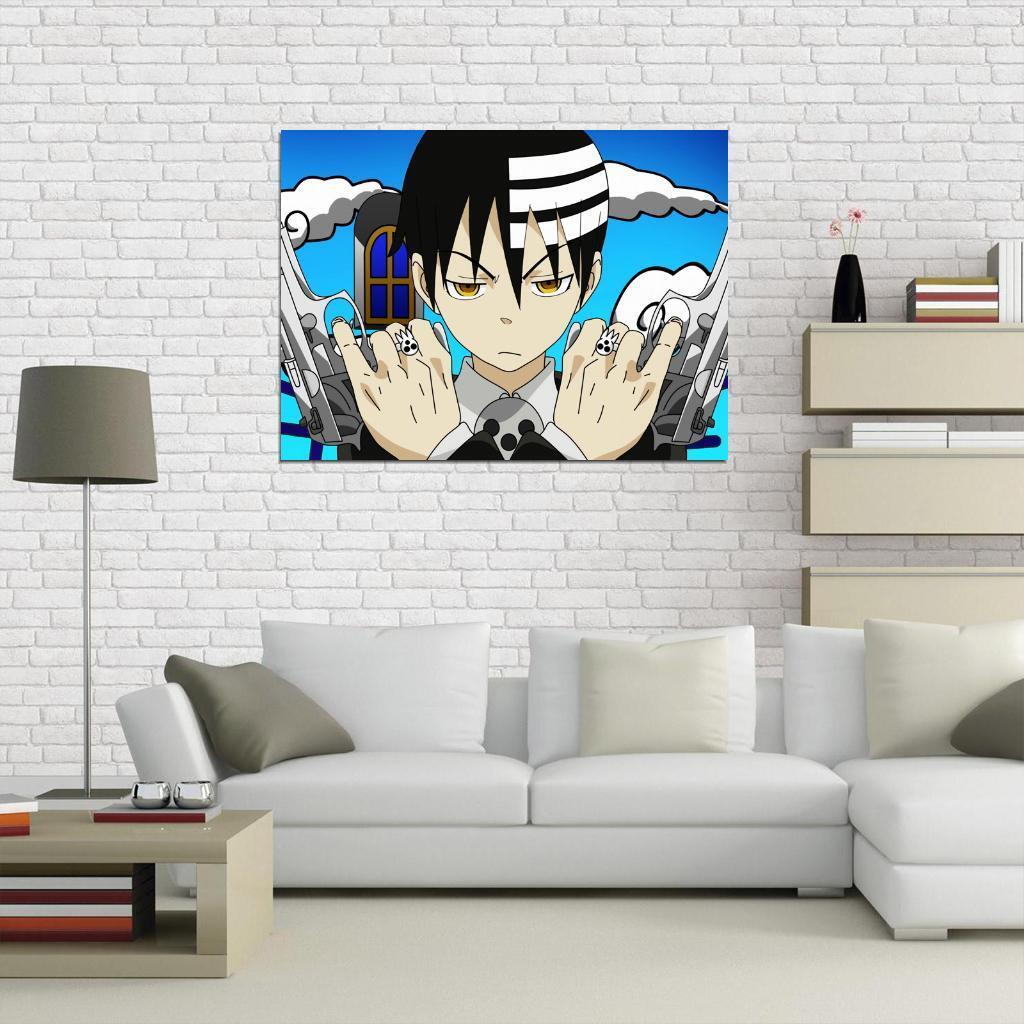 Anime Soul Eater Poster Classic Cartoon Paper Printed Painting Home Decor  Wall Art For Fans Room