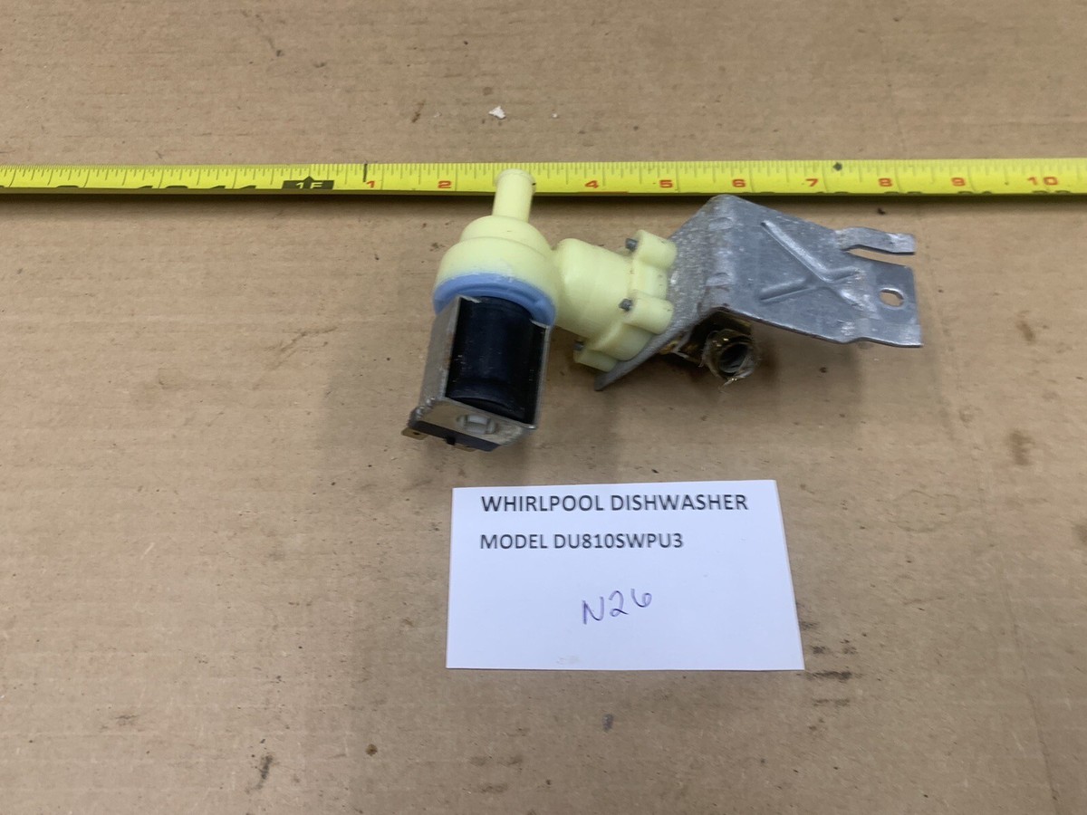 WHIRLPOOL DISHWASHER MODEL DU810SWPU3 Water Inlet Solenoid