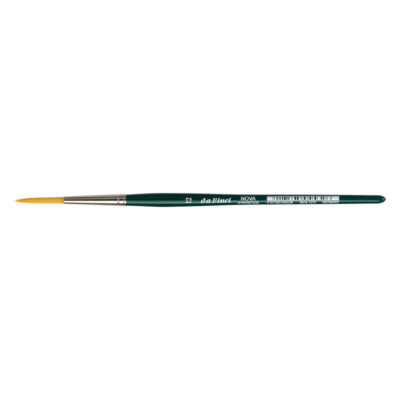 Da Vinci Colineo Pinceau De Retouche Manche Court Taille 4 - Fibres Synthétiques Pour Aquarelle Et Gouache